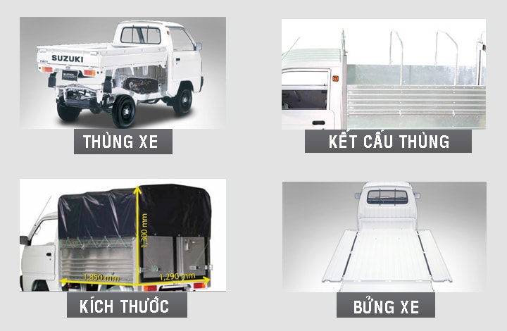 thung xe suzuki truck 500kg