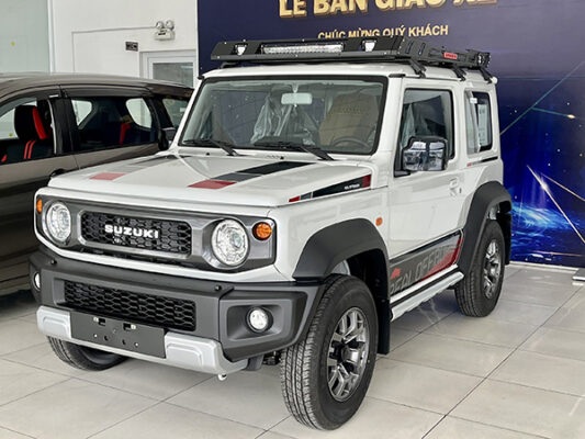 jimny màu trắng